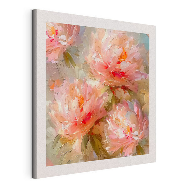 Stampa su tela Immagine sfocata di un fiore