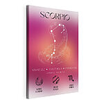 Stampa su tela Segno zodiacale con uno scorpione e delle stelle