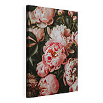 Stampa su tela Mazzo di fiori rosa