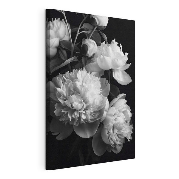 Mazzo di fiori bianchi Stampa su tela Mazzo di fiori bianchi