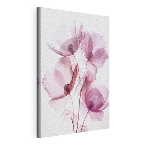 Stampa su tela Mazzo di fiori rosa