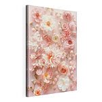 Stampa su tela Mazzo di fiori rosa