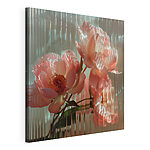 Stampa su tela Peonie immerse in una luce soffusa