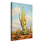 Stampa su tela Dipinto raffigurante un cactus