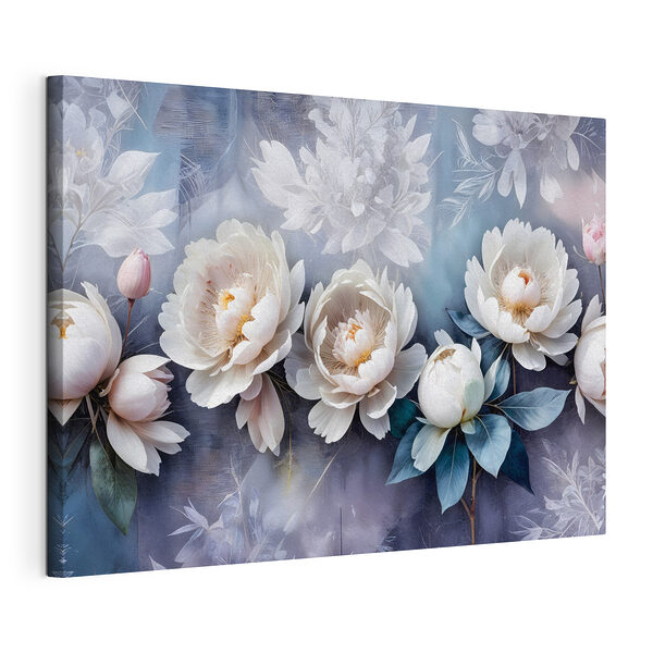 Stampa su tela Mazzo di fiori bianchi