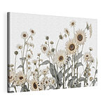 Stampa su tela Mazzo di fiori bianchi