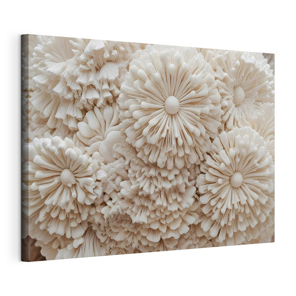 Mazzo di fiori bianchi Stampa su tela Mazzo di fiori bianchi