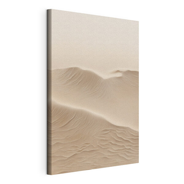 Stampa su tela Dune di sabbia con onde