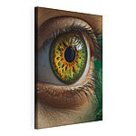 Stampa su tela Iris "Sunburst", finestra sull'anima