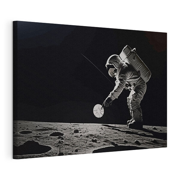 Stampa su tela Astronauta sulla Luna (COD: s40838) Stampa su tela Stampa su tela Astronauta sulla Luna (COD: s40838)