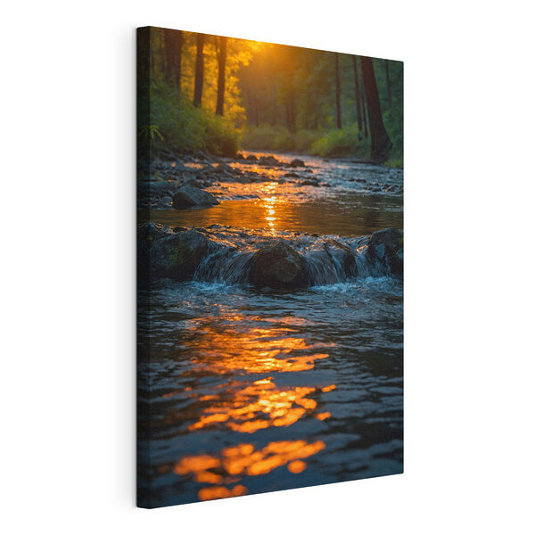 Stampa su tela Fiume con rocce e alberi sullo sfondo (COD: s40876) Stampa su tela Stampa su tela Fiume con rocce e alberi sullo sfondo (COD: s40876)