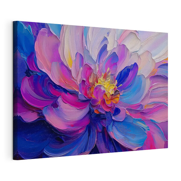 Petali dai colori vivaci e dalle tonalità incantevoli Stampa su tela Petali dai colori vivaci e dalle tonalità incantevoli