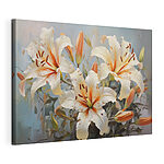 Stampa su tela Mazzo di fiori bianchi
