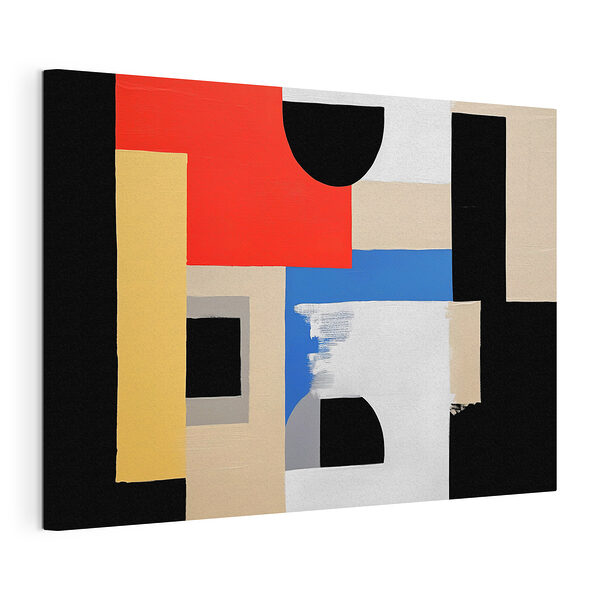 Dipinti di diversi colori e forme Stampa su tela Dipinti di diversi colori e forme