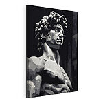Stampa su tela Statua di un uomo