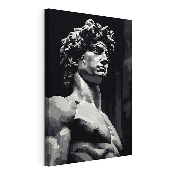 Stampa su tela Statua di un uomo