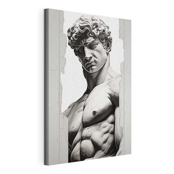 Stampa su tela Statua di un uomo