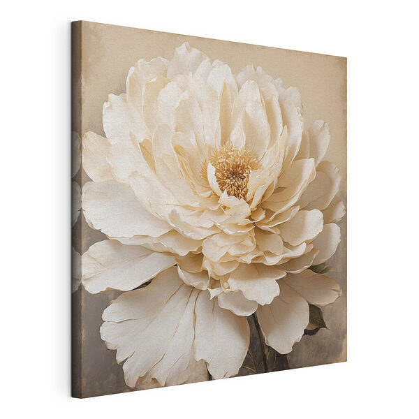 Petali delicati, il dolce abbraccio della natura Stampa su tela Petali delicati, il dolce abbraccio della natura