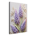 Stampa su tela Mazzo di fiori viola