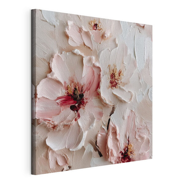 Fiori delicati dai colori tenui Stampa su tela Fiori delicati dai colori tenui