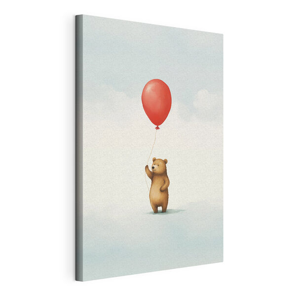 Stampa su tela Orso con in mano un palloncino rosso (COD: s44535) Stampa su tela Stampa su tela Orso con in mano un palloncino rosso (COD: s44535)