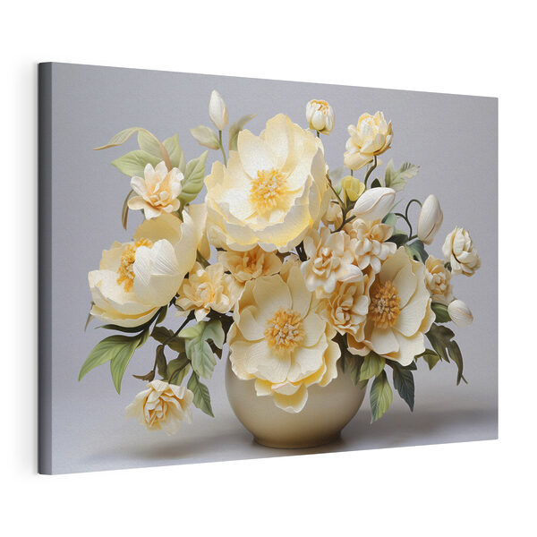 Vaso di fiori Stampa su tela Vaso di fiori