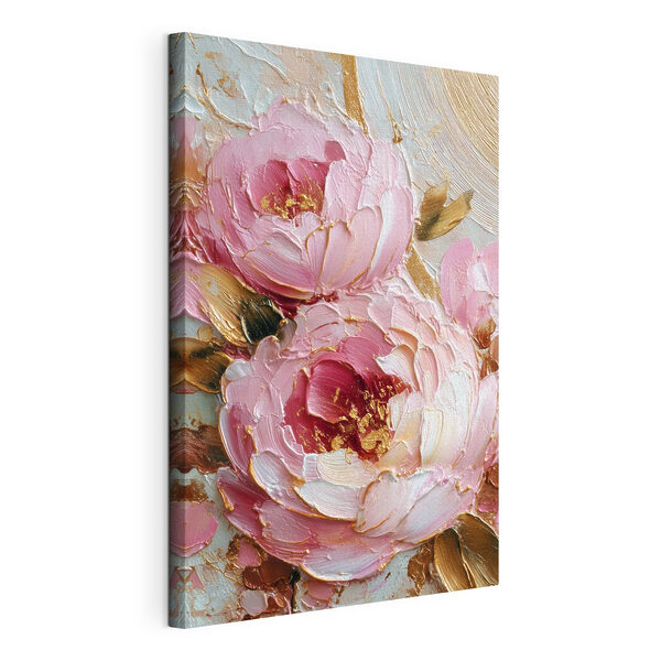 Fiori delicati dai colori tenui Stampa su tela Fiori delicati dai colori tenui