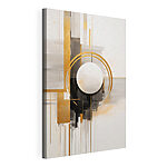 Stampa su tela Design astratto con forme geometriche decise
