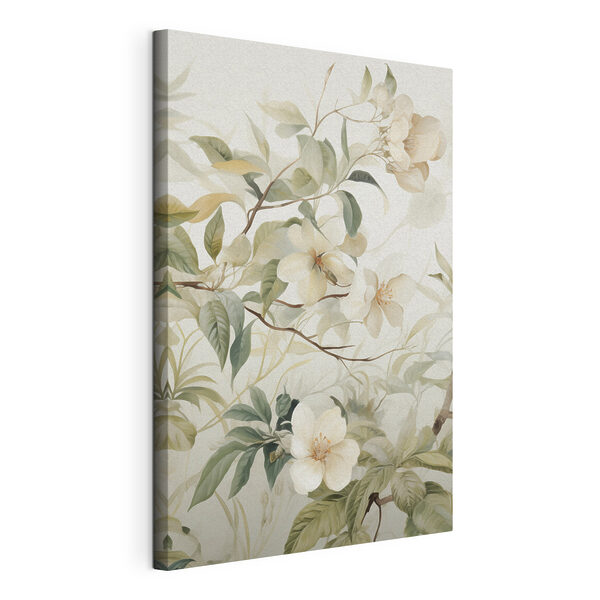 Stampa su tela Fiori delicati dai colori tenui