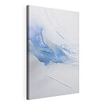 Stampa su tela Tonalità serene di blu e bianco