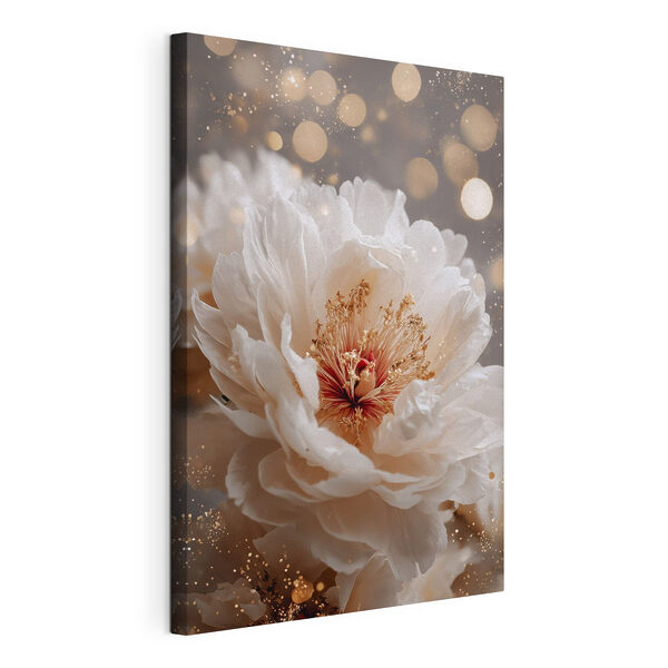 Una bellissima fioritura dai petali delicati Stampa su tela Una bellissima fioritura dai petali delicati