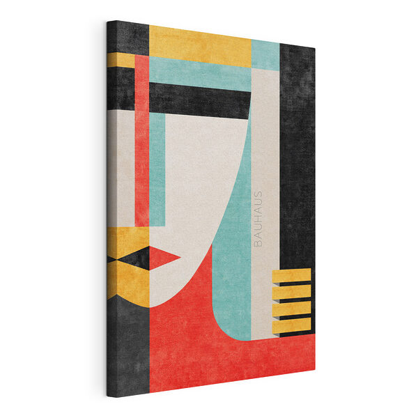 Stampa su tela Stampa su tela Poster astratto con motivi geometrici in stile Bauhaus (COD: s01793)