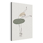 Stampa su tela Disegno di una ballerina