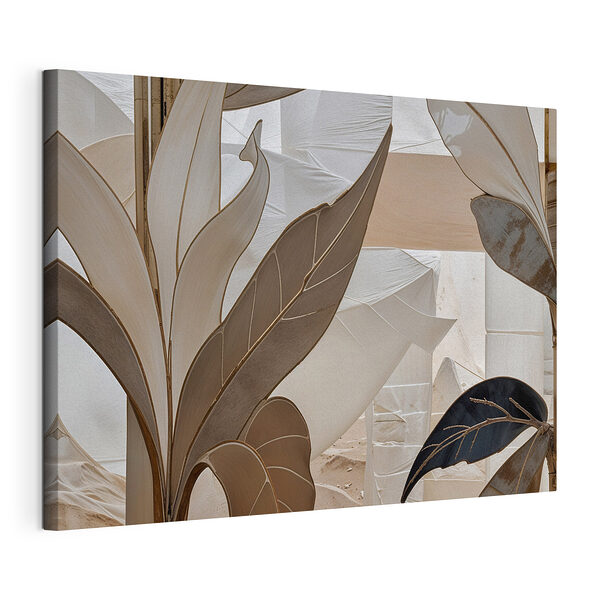 Design ispirato alla natura dalle forme eleganti Stampa su tela Design ispirato alla natura dalle forme eleganti