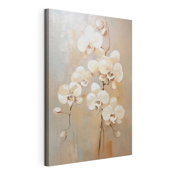 Dipinto raffigurante fiori bianchi Stampa su tela Dipinto raffigurante fiori bianchi