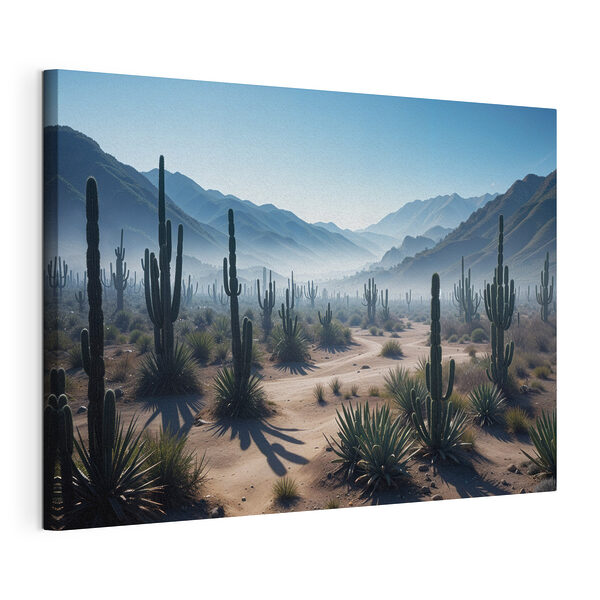 Cactus nel deserto Stampa su tela Cactus nel deserto