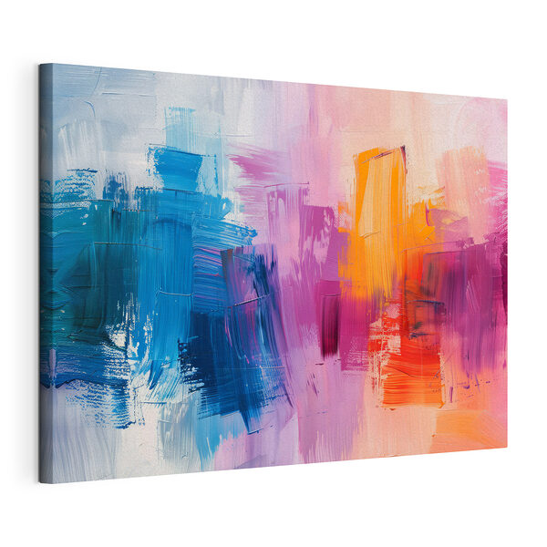 Stampa su tela Dipingere con colori diversi
