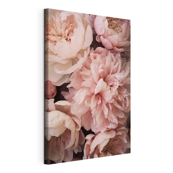 Mazzo di fiori rosa Stampa su tela Mazzo di fiori rosa