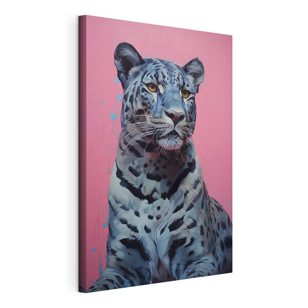 Maestoso felino dallo sguardo affascinante Stampa su tela Maestoso felino dallo sguardo affascinante