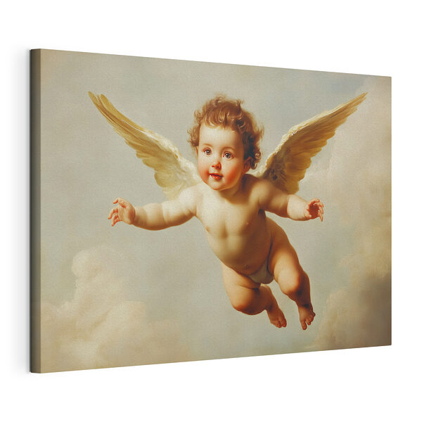 Il bambino nel cielo Stampa su tela Il bambino nel cielo