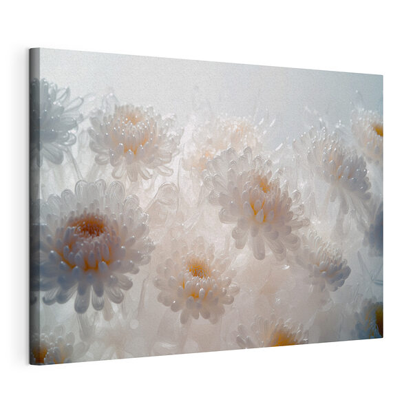 Stampa su tela Mazzo di fiori bianchi