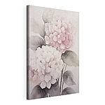 Stampa su tela Dipinto raffigurante fiori rosa