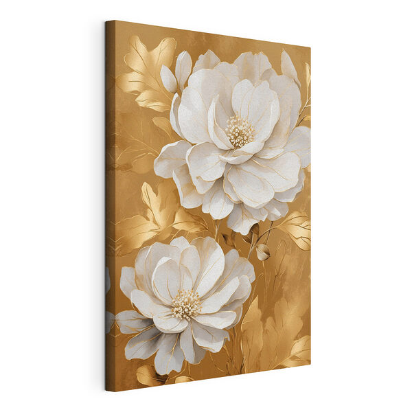 Stampa su tela Fiori delicati dai colori tenui