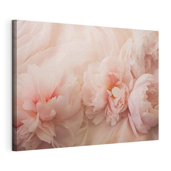 Stampa su tela Mazzo di fiori rosa