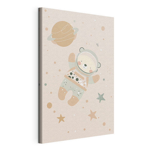 Stampa su tela Orso dei cartoni animati nello spazio (COD: s47068) Stampa su tela Stampa su tela Orso dei cartoni animati nello spazio (COD: s47068)