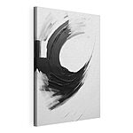 Stampa su tela Dipinto in bianco e nero
