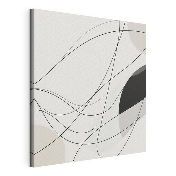 Arte in bianco e nero Stampa su tela Arte in bianco e nero