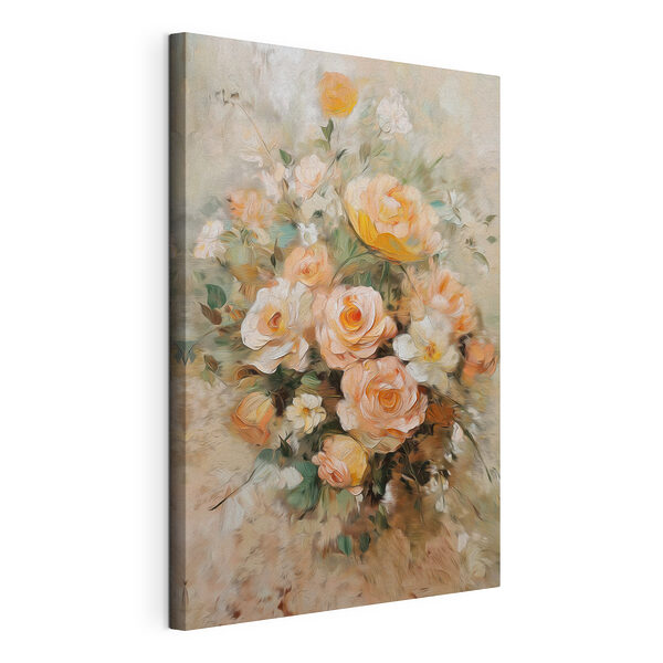 Dipinto di fiori Stampa su tela Dipinto di fiori