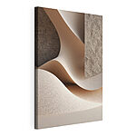 Stampa su tela - Curve e texture in armonia