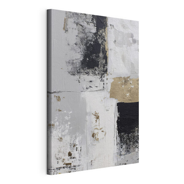 Stampa su tela Pittura in bianco e nero